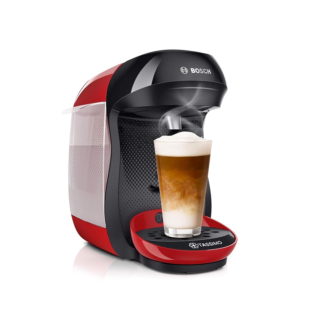 Bosch TAS1003 Tassimo Happy - kapselikone, punainen Bosch TAS1003 Tassimo Happy - kapselikone, punainen