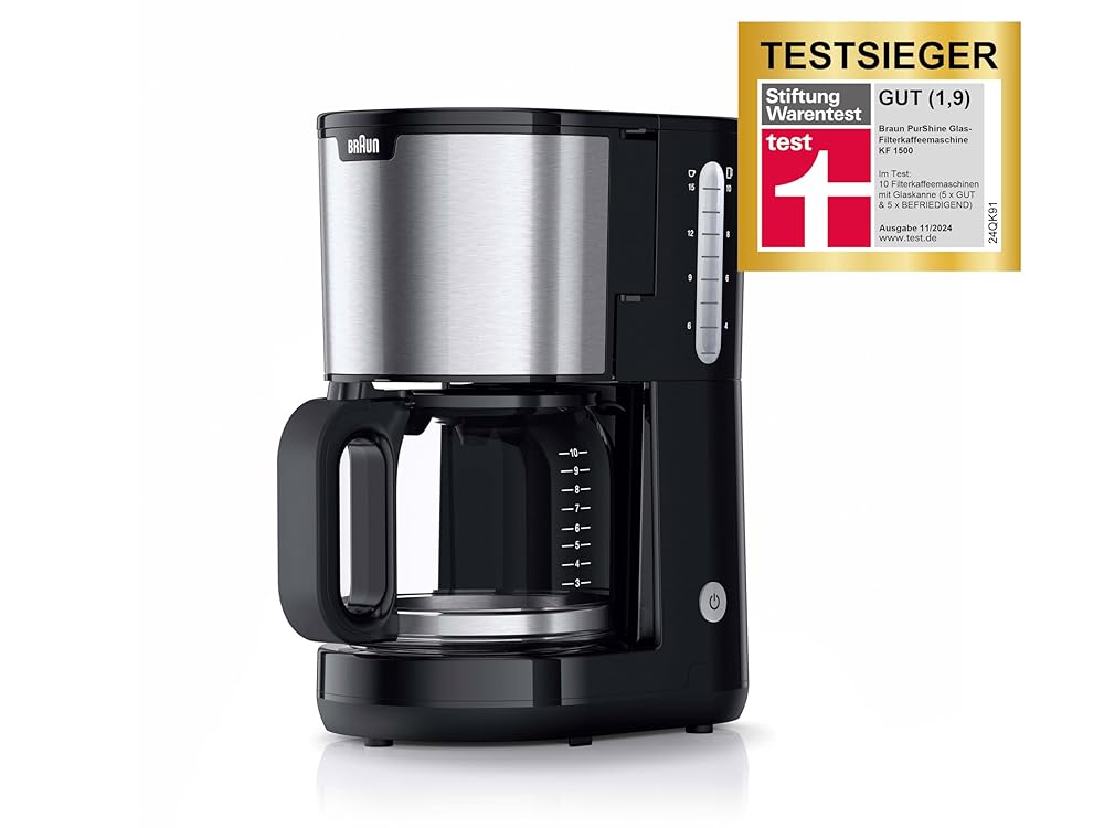 Braun PurShine KF 1500 BK - Filterkaffeemaschine Braun PurShine KF 1500 BK - Filterkaffeemaschine