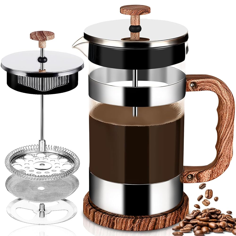 GUHAOOL Ranskalainen Pressokahvikeitin 1000 ml GUHAOOL Ranskalainen Pressokahvikeitin 1000 ml