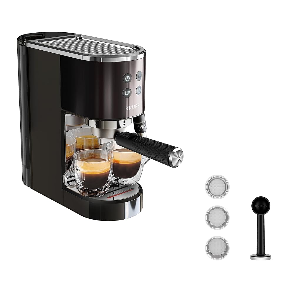 Krups XP444G Virtuoso+ Espresso Kone 15 Bar Krups XP444G Virtuoso+ Espresso Kone 15 Bar