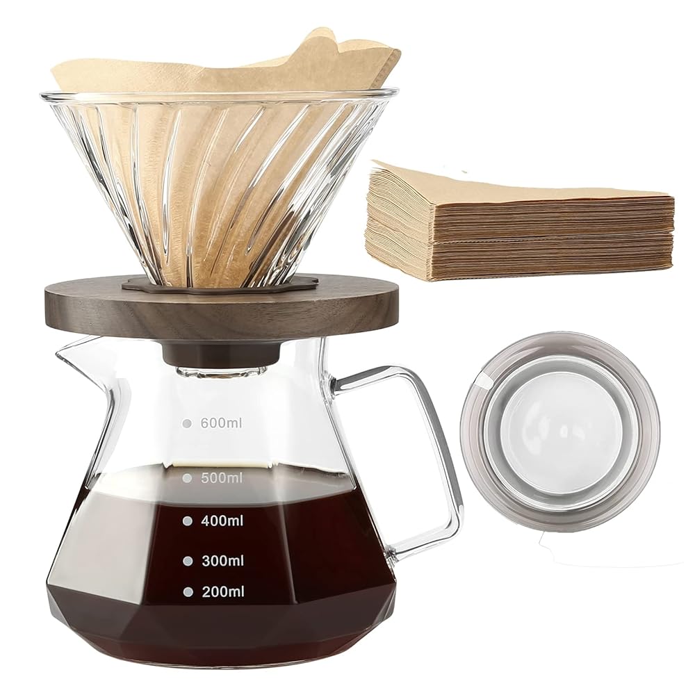 Lalord Pour Over Kahvinkeittimet, 600 ml Lalord Pour Over Kahvinkeittimet, 600 ml
