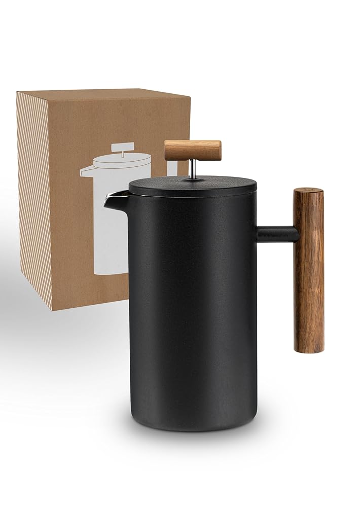 Lambda Coffee® teräksinen ranskalainen pressa Lambda Coffee® teräksinen ranskalainen pressa