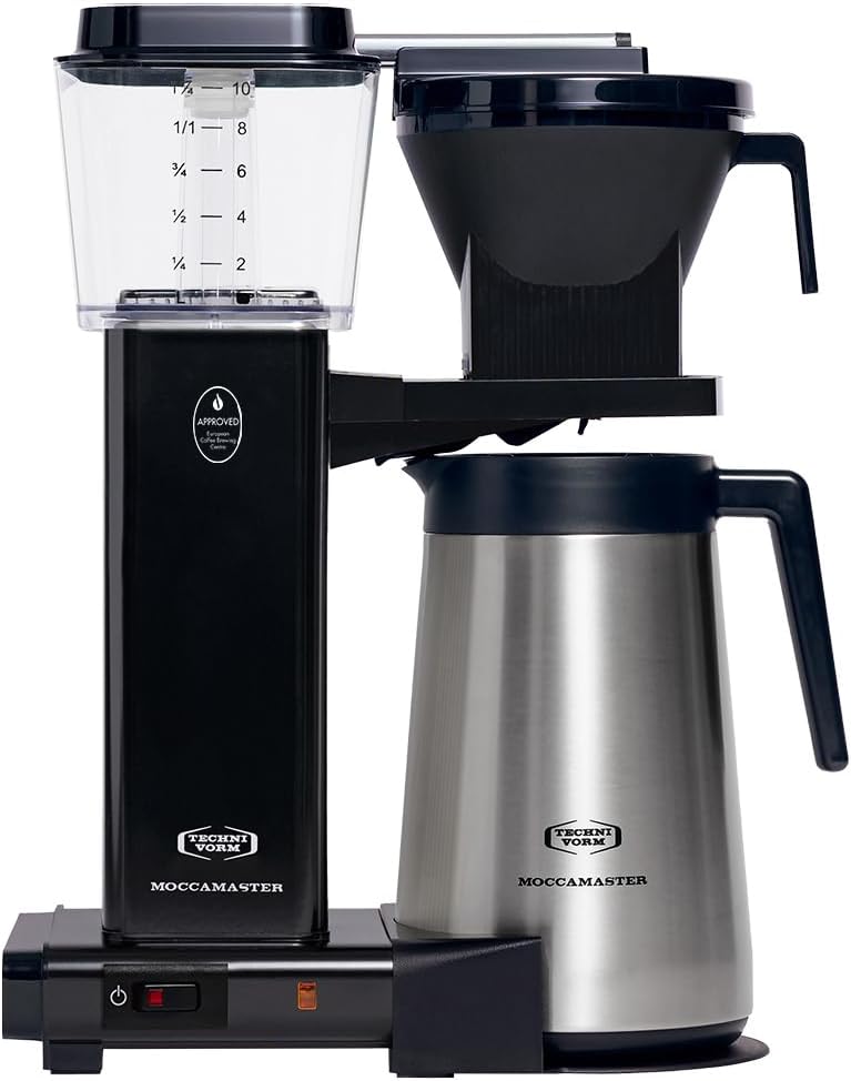 Moccamaster KBGT Thermos, 1.25L, Musta Moccamaster KBGT Thermos, 1.25L, Musta