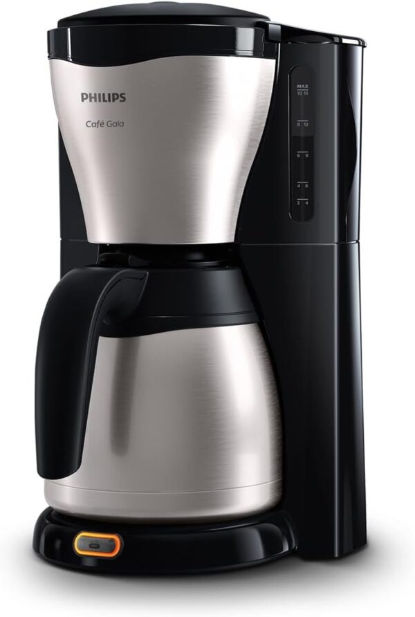 Philips HD7546 Gaia kahvinkeitin, musta/metalli
