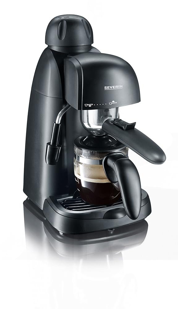 SEVERIN Espressomaschine 4 tason, musta, KA 5978 SEVERIN Espressomaschine 4 tason, musta, KA 5978