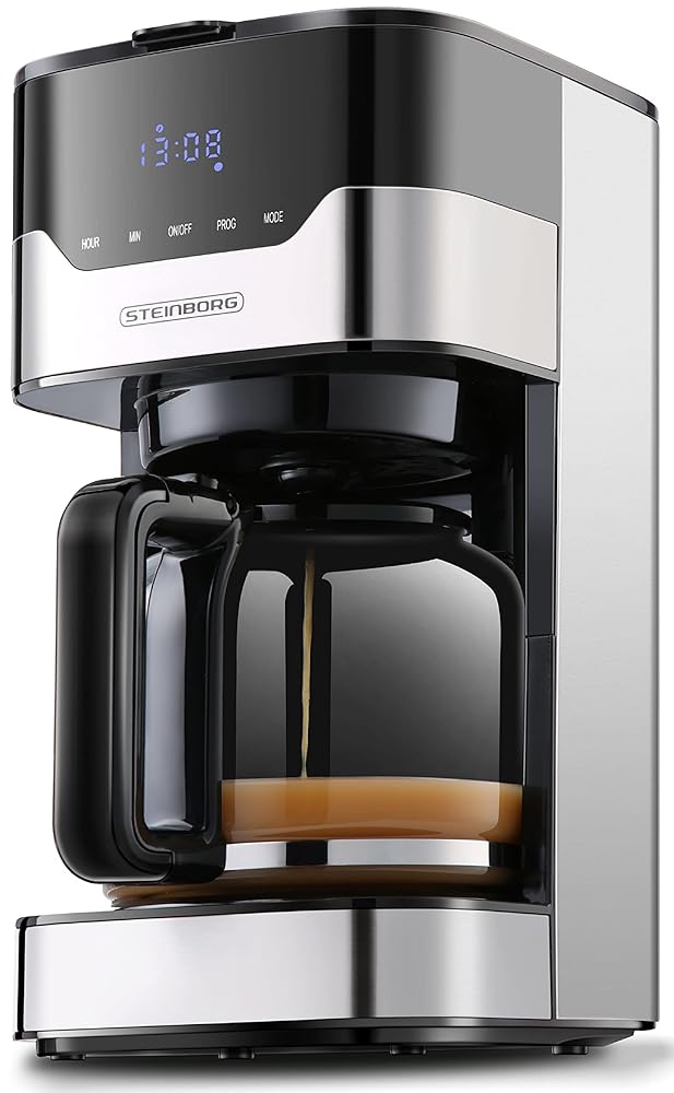 Steinborg Timer Coffee Machine, 1.5L Steinborg Timer Coffee Machine, 1.5L